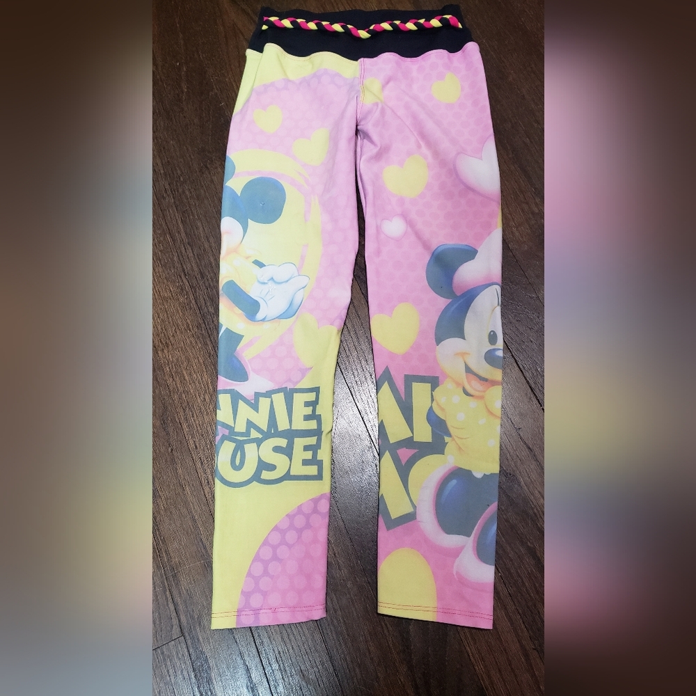 Minnie Mouse Activewear Set | Black Pink Yellow | XS/S - Picture 6 of 9
